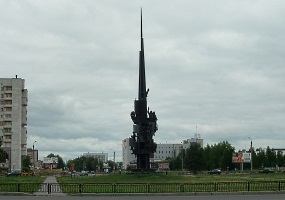 Мемориал на площади Пашаева